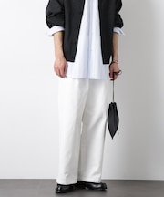 「OtoNANO」大人のワイドデニムパンツ