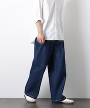 ｢OtoNANO｣大人のワイドデニムパンツ