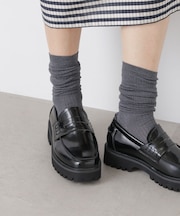 疑似リブラメハイソックス