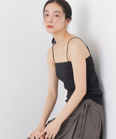 カップ付き2wayキャミベアトップ