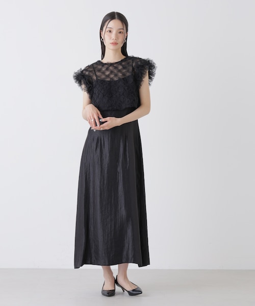 kaene／ボリュームブラウスセットドレス｜ナノ・ユニバースの通販