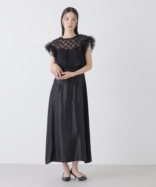 kaene／ボリュームブラウスセットドレス