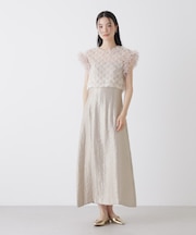 kaene／ボリュームブラウスセットドレス