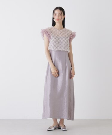 kaene／ボリュームブラウスセットドレス