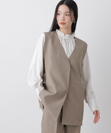 多機能サイドベルトミドルジレ(セットアップ可)