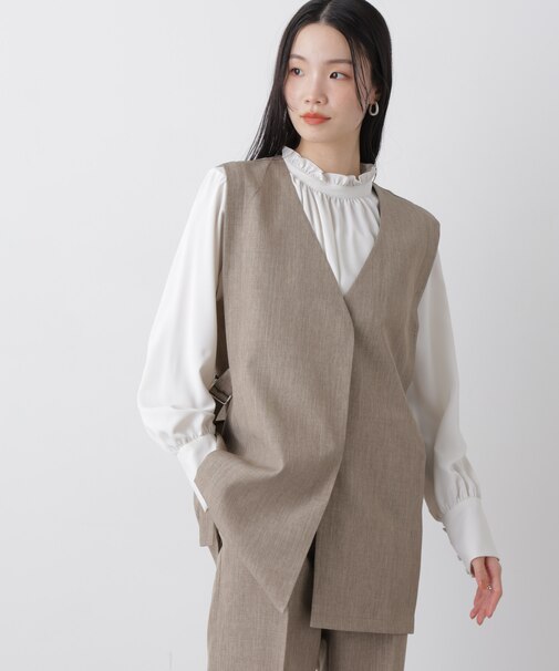 多機能サイドベルトミドルジレ(セットアップ可)