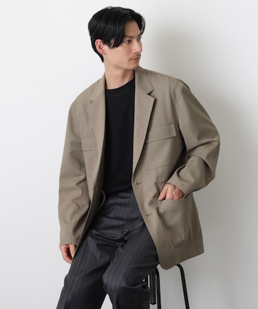 ｢Gavante｣ ドライギャバテーラードジャケット