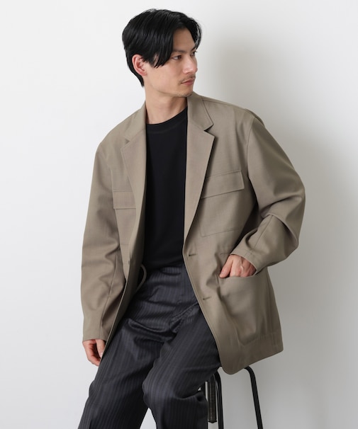 ｢Gavante｣ ドライギャバテーラードジャケット