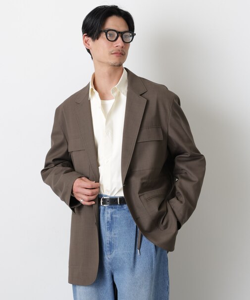 ｢Gavante｣ ドライギャバテーラードジャケット