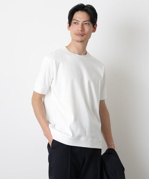 「FORMAL JERSEY」クルーネックカットソー半袖