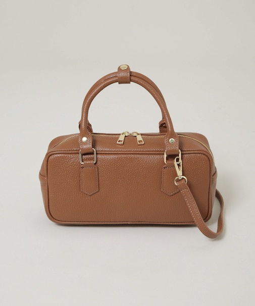 AULENTTI／レザー2WAYスクエアボストン