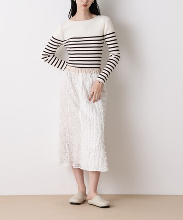 「STEVELOUR」パターンレーススカート