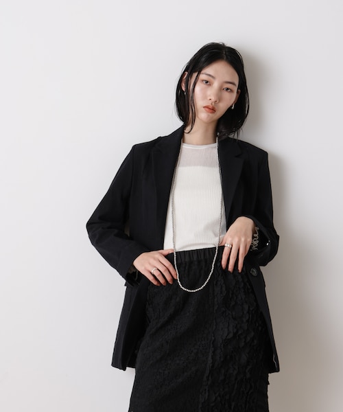 STEVELOUR」リネンコットンジャケット｜ナノ・ユニバースの通販｜&mall