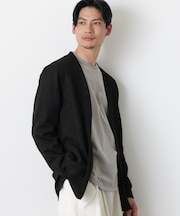 フェイクスエードトッパーカーディガン