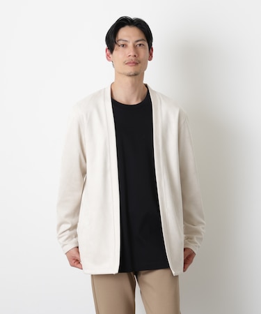 フェイクスエードトッパーカーディガン