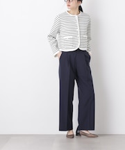 ライトファンクションタックセミワイドパンツ(セットアップ可)