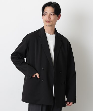 ドレープダブルジャケット