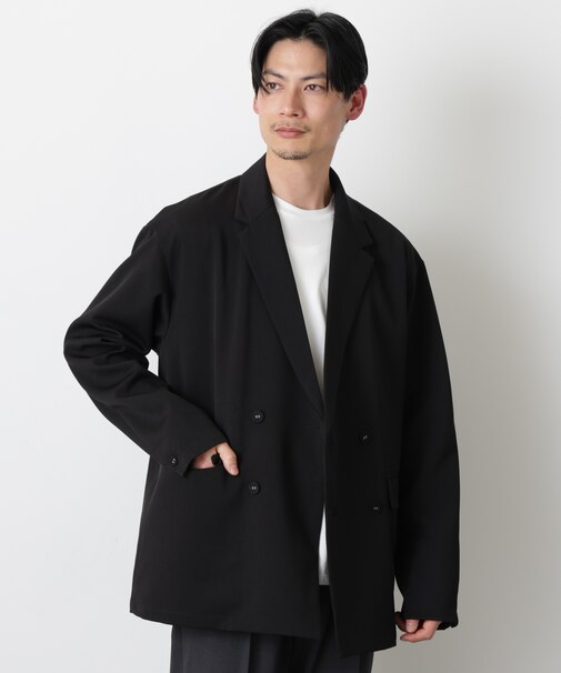 ドレープダブルジャケット