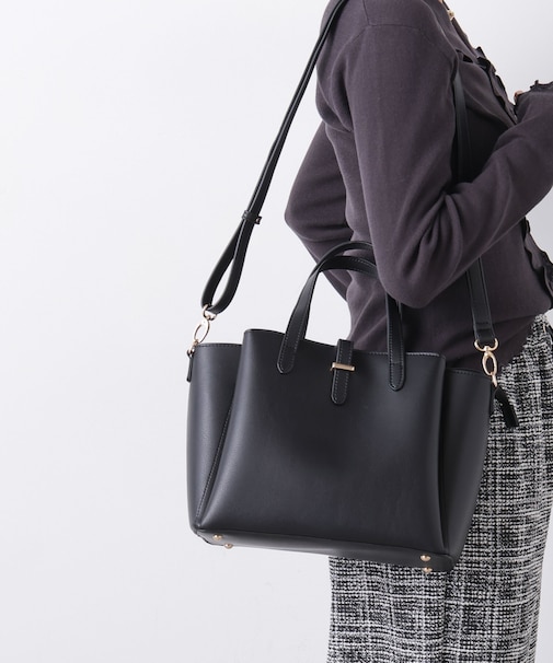 ショルダー付き2wayトートバッグ