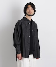 6.5oz リラックスデニムシャツ 長袖