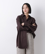 マシンウォッシャブルイージーケア　オーバーシャツ