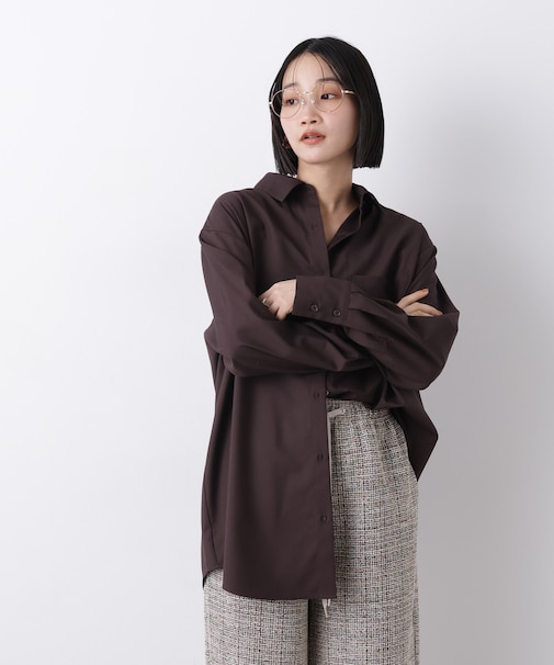 マシンウォッシャブルイージーケア　オーバーシャツ