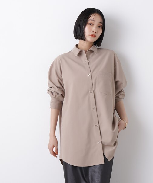 マシンウォッシャブルイージーケア　オーバーシャツ