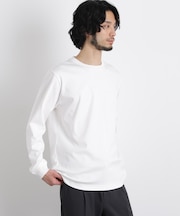 アンチスメルクルーネックTシャツ 長袖