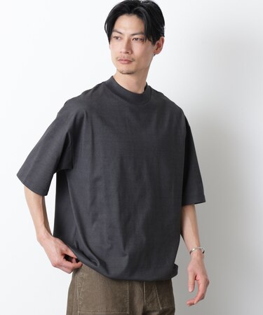 ソラーロワイドモックネックTシャツ