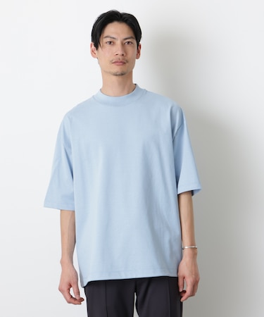 ソラーロワイドモックネックTシャツ