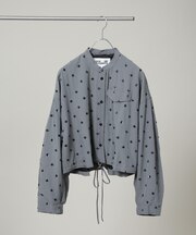 BAUM UND PFERDGARTEN／Viscose with Sequins シャツ(セットアップ可)