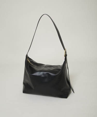 ｢WARP PRINT｣ ライニング フェイクレザーショルダー