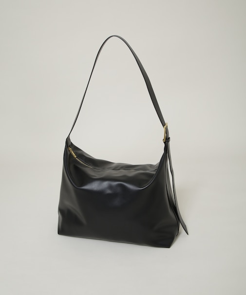 ｢WARP PRINT｣ ライニング フェイクレザーショルダー