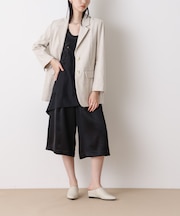 「STEVELOUR」サテンハーフパンツ(セットアップ可)