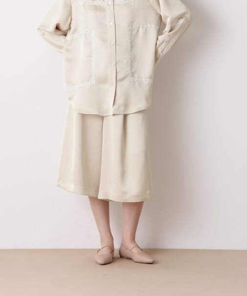 「STEVELOUR」サテンハーフパンツ(セットアップ可)