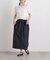 ギャザージップミディスカート