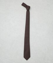京都西陣ウォッシャブルヘリンボーンソリッドネクタイ