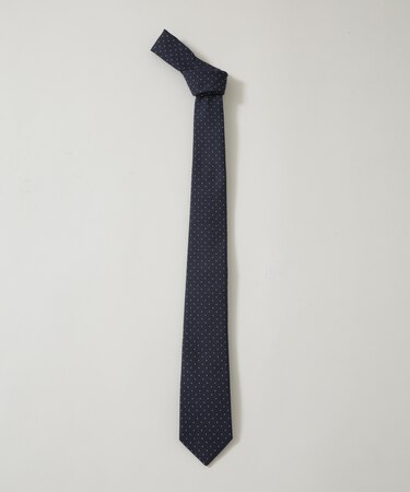 京都西陣ウォッシャブルピンドットネクタイ
