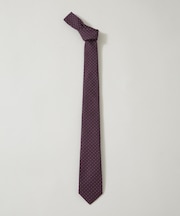 京都西陣ウォッシャブルピンドットネクタイ