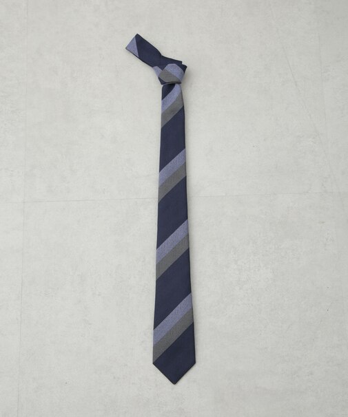 京都西陣ウォッシャブルストライプネクタイ