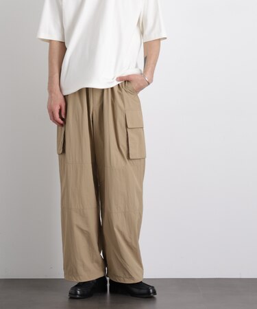ナイロンリラックスカーゴパンツ