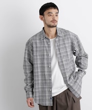 「FRENCH LINEN」リネンコットンレギュラーシャツ