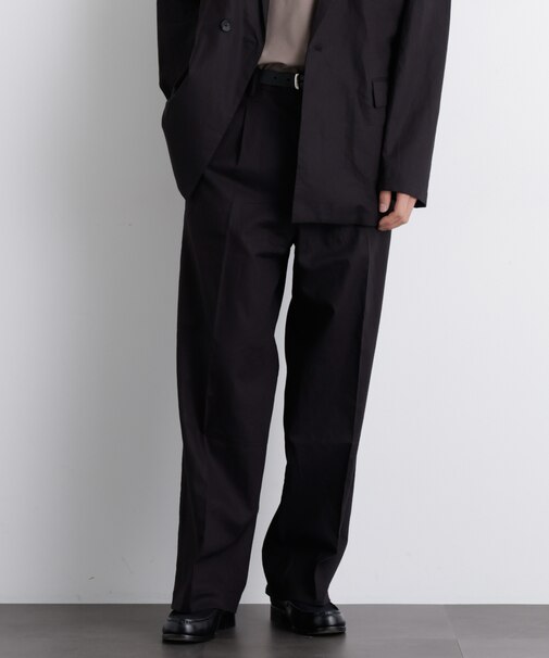 ｢FRENCH LINEN｣ リネンコットンストレートパンツ（セットアップ可）