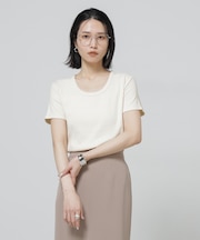 Anti Soaked(R) 汗染み防止コンパクトリブTシャツ