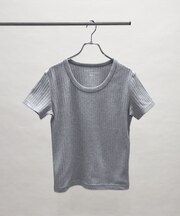 Anti Soaked(R) 汗染み防止コンパクトリブTシャツ