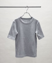 Anti Soaked(R) 汗染み防止クルーネックリブTシャツ