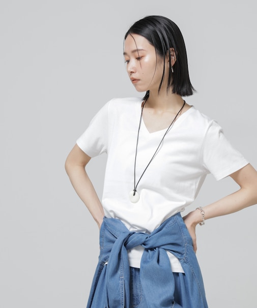 Anti Soaked(R) 汗染み防止VネックTシャツ