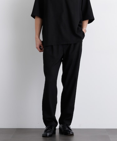 「Meaningful Continuity」coveross(R) EOS ポリエステルブッチャーリラックスワイドパンツ