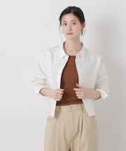 オックスクロップドシャツ