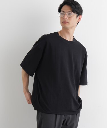 シルケットサッカーワイドTシャツ 半袖